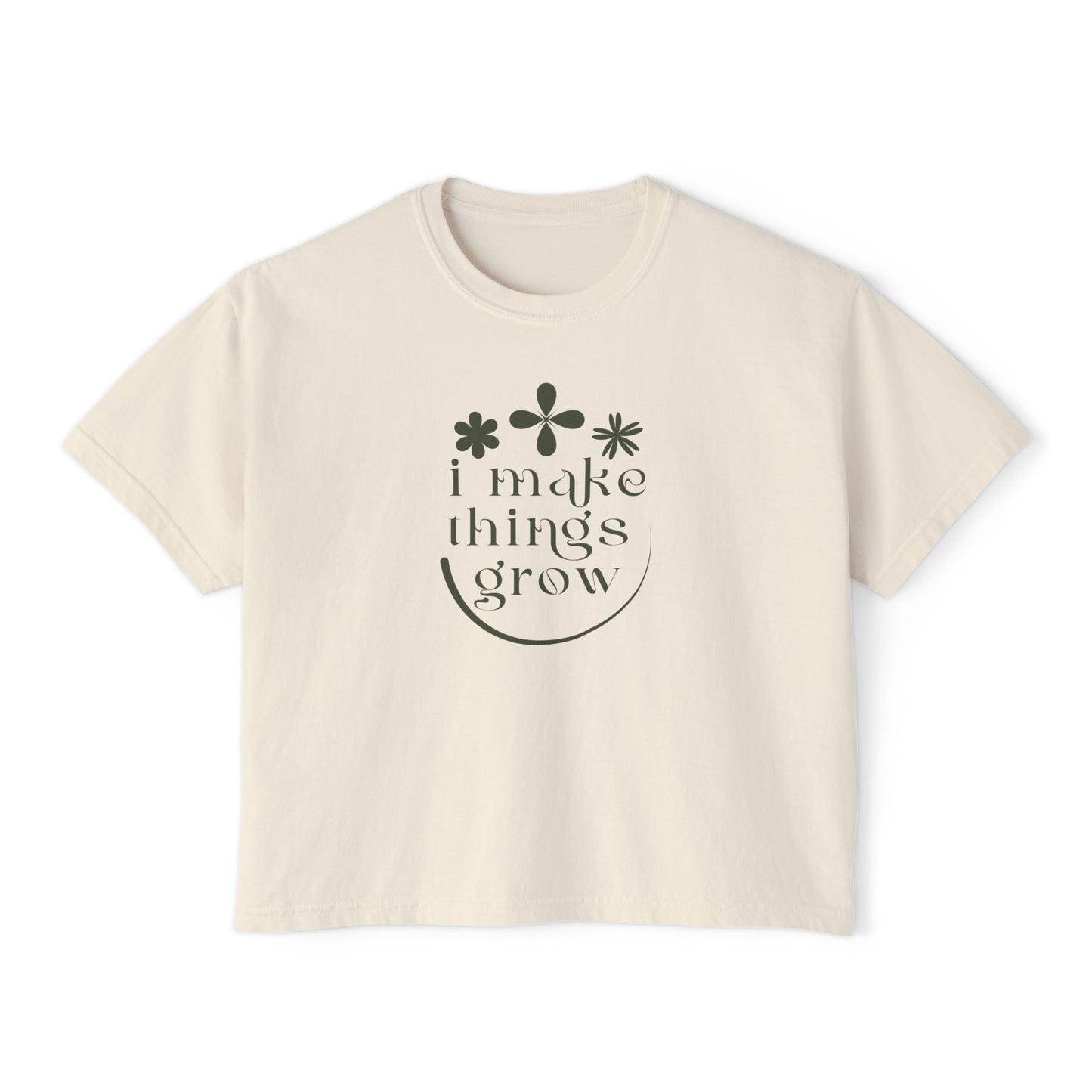Make It Grow Women's Boxy Tee