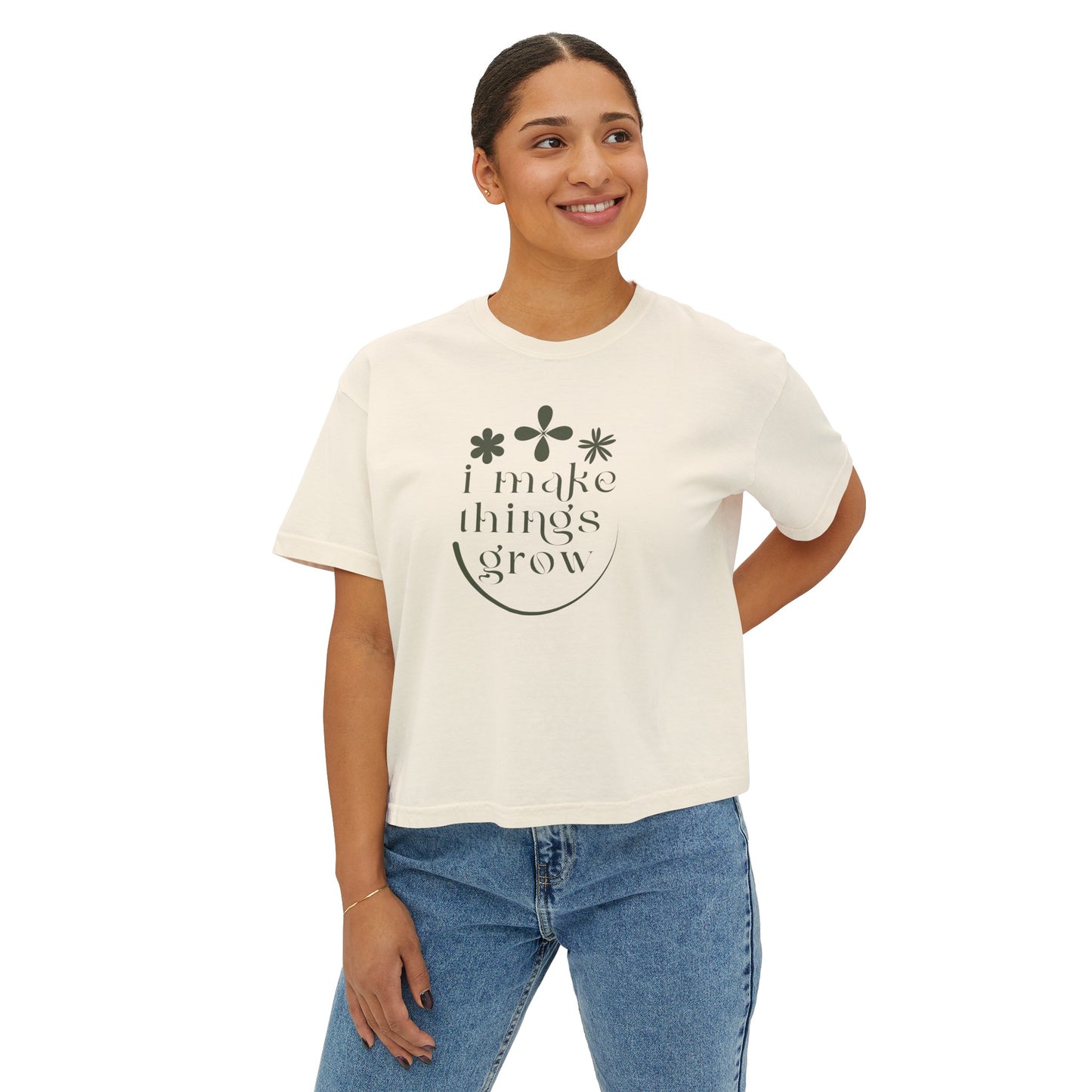 Make It Grow Women's Boxy Tee