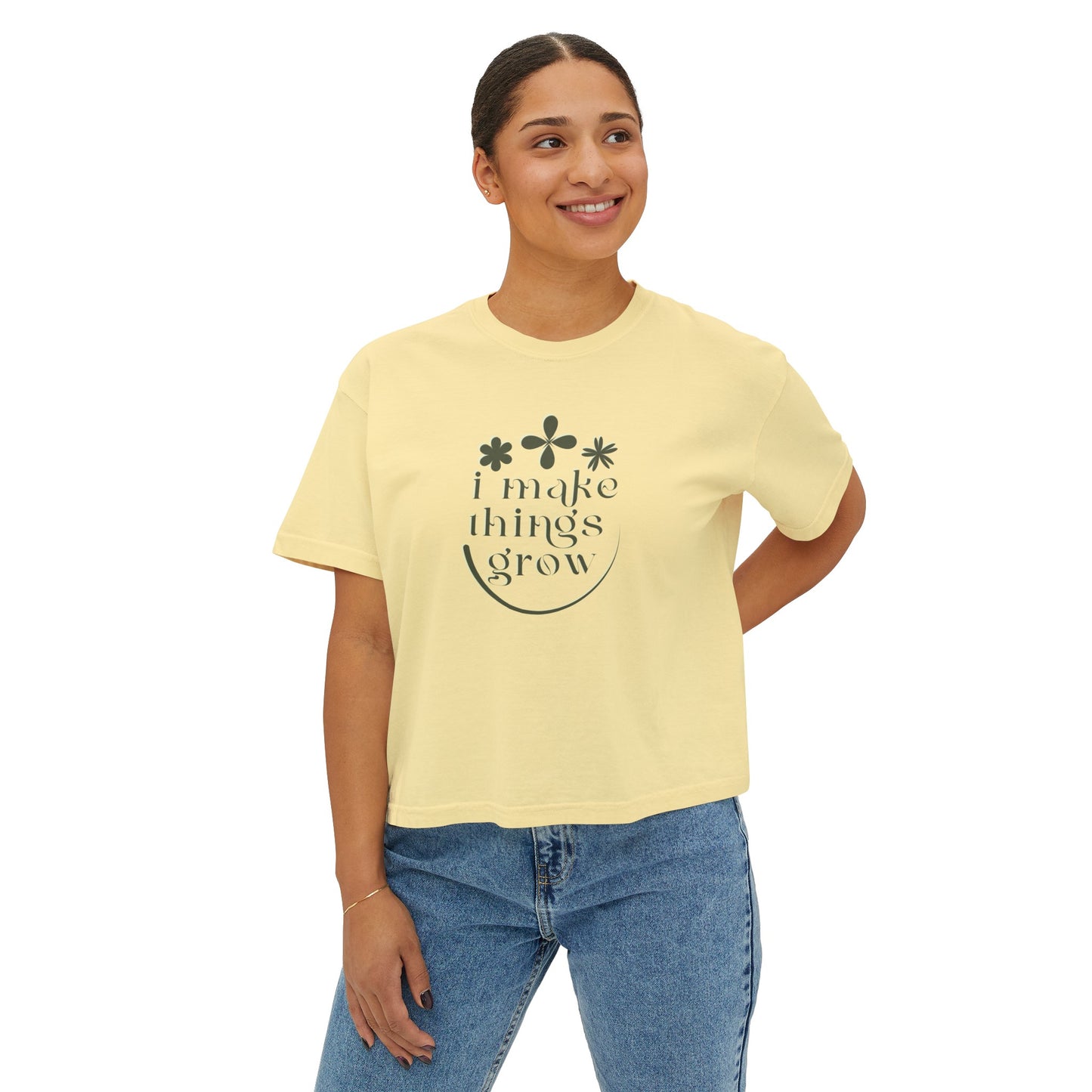 Make It Grow Women's Boxy Tee